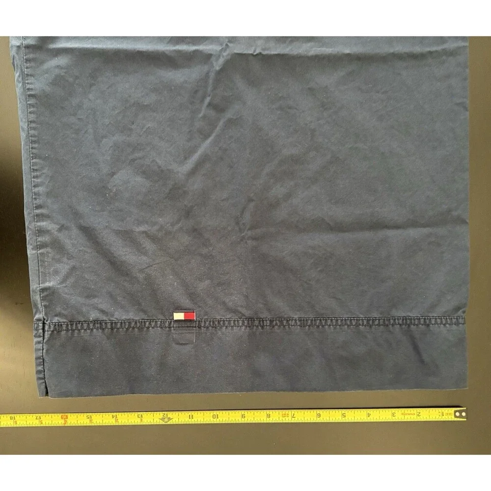 Tommy Hilfiger Standard Pillowcases (2)  100 % Cotton Vintage